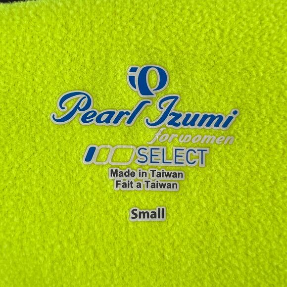 Pearl Izumi Select Neon Yellow Black Reflective Cycling Half Zip Long Pullover S - Picture 7 of 8